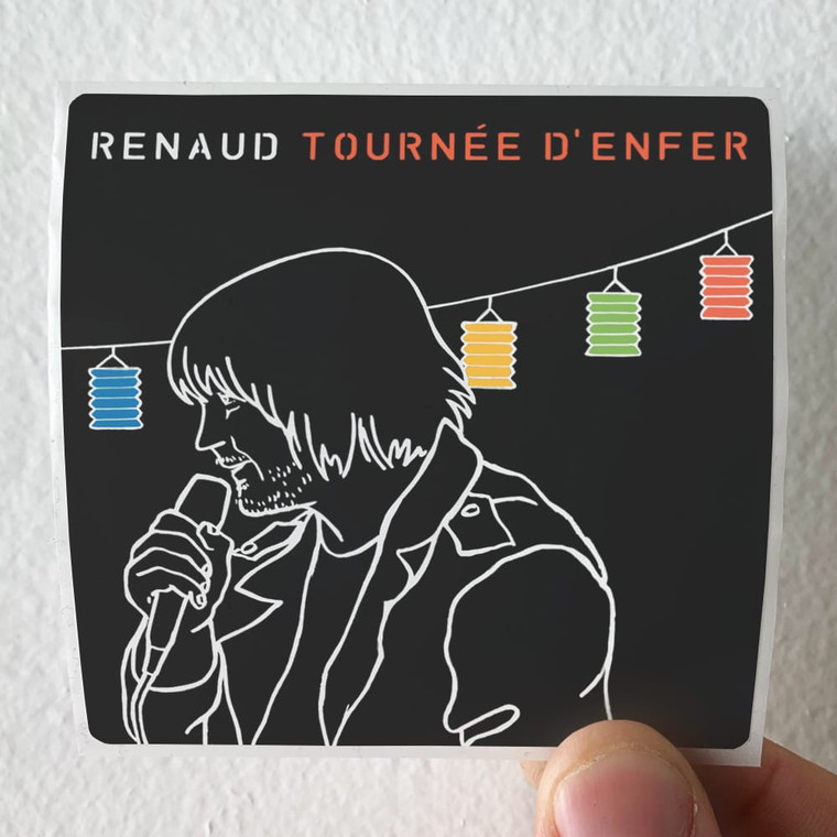 Renaud Tourne Denfer 1 Album Cover Sticker Renaud Tourne Denfer 1 Album Cover Sticker