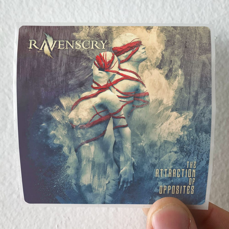 Ravenscry The Attraction Of Opposites Album Cover Sticker
