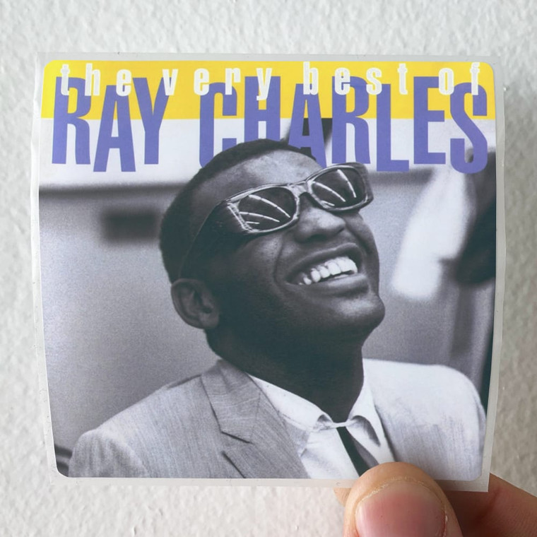 Ray Charles The Very Best Of Ray Charles Album Cover Sticker