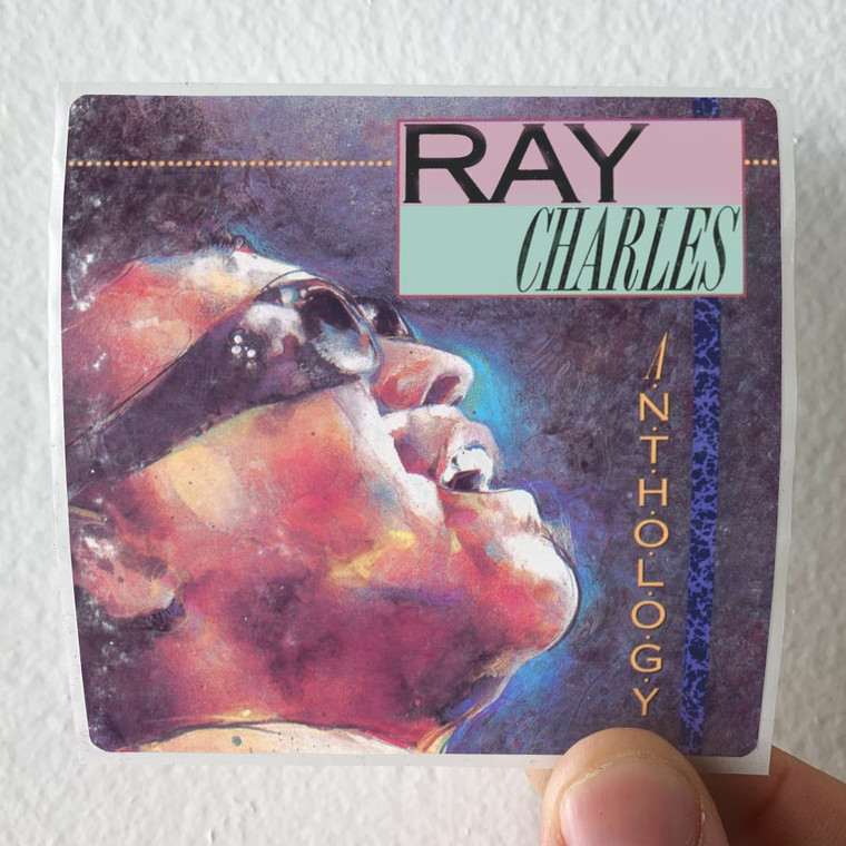 Ray Charles Anthology Album Cover Sticker