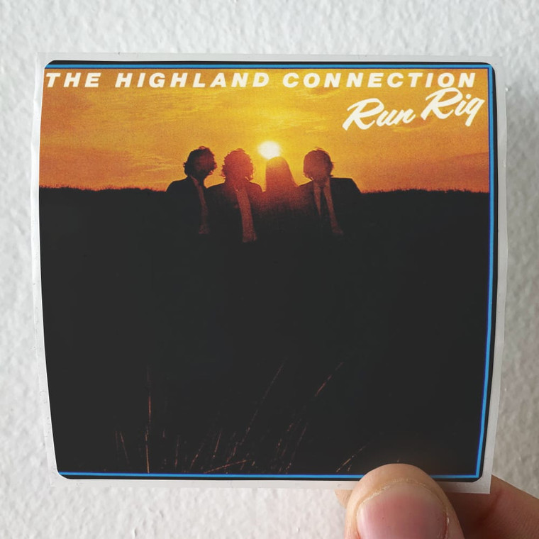 Runrig The Highland Connection Album Cover Sticker