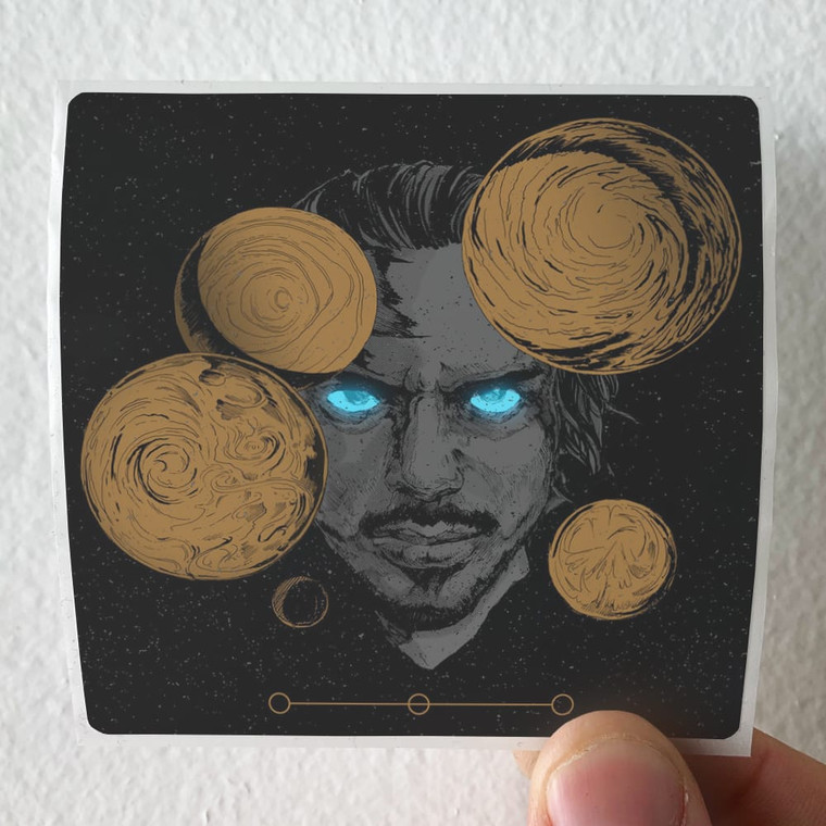 Rabbit Junk Dune Theme Album Cover Sticker