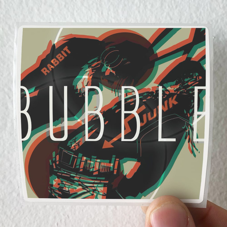 Rabbit Junk Bubble Album Cover Sticker