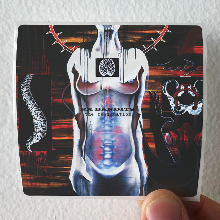 Rx Bandits The Resignation Album Cover Sticker