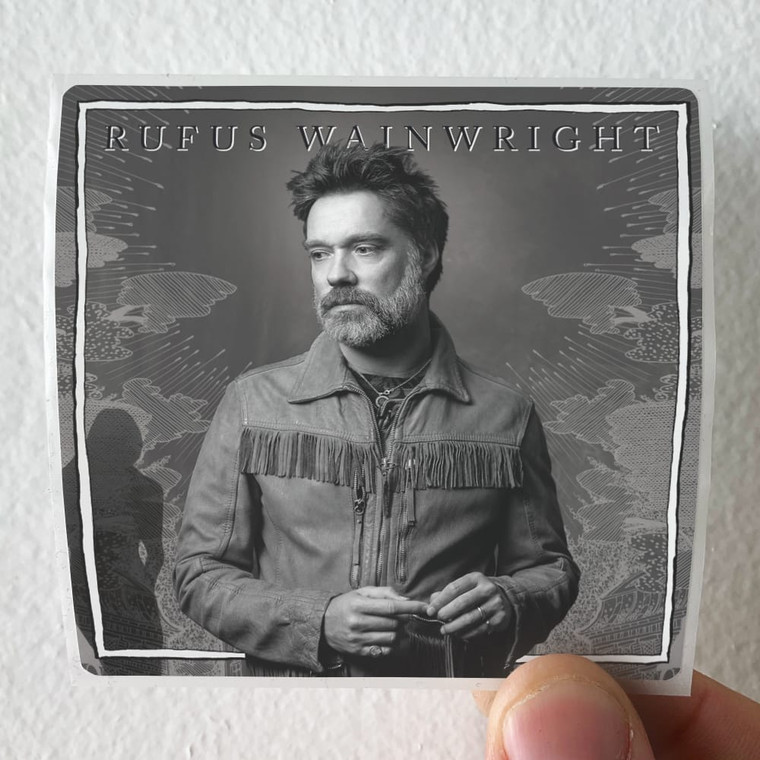 Rufus Wainwright Unfollow The Rules Album Cover Sticker