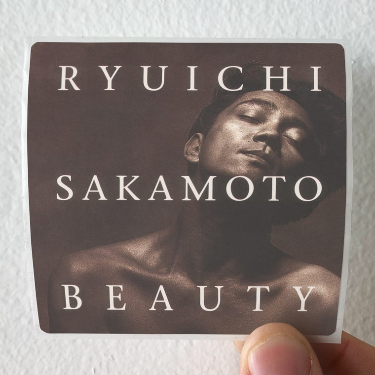 Ryuichi Sakamoto Beauty Album Cover Sticker