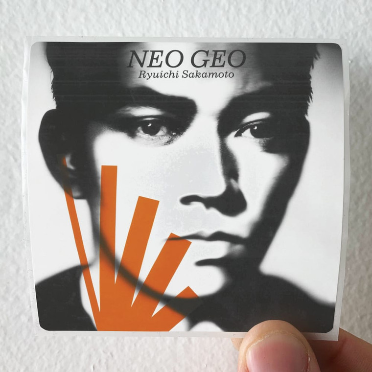 Ryuichi Sakamoto Neo Geo Album Cover Sticker