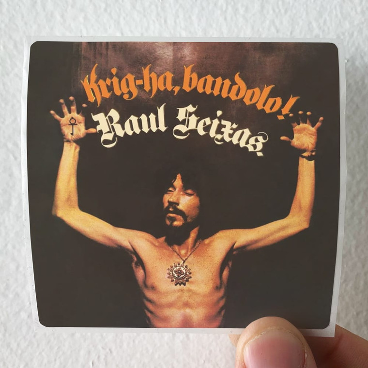 Raul Seixas Krig Ha Bandolo Album Cover Sticker