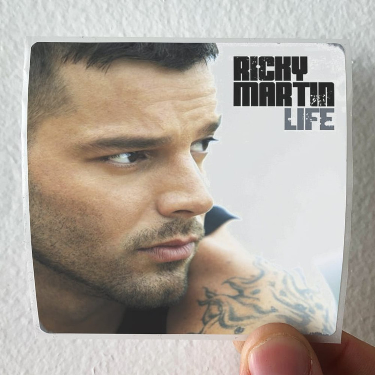 Ricky Martin Life Album Cover Sticker