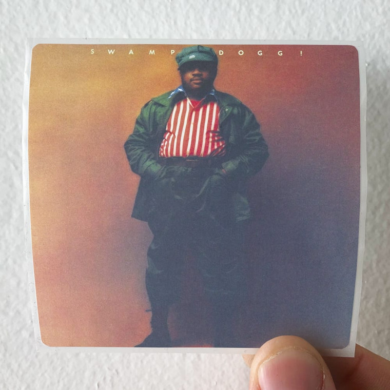 Swamp Dogg Cuffed Collared Tagged Album Cover Sticker