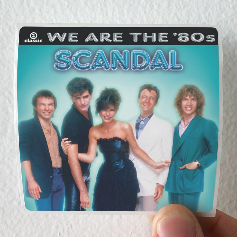 SCANDAL We Are The 80S Album Cover Sticker