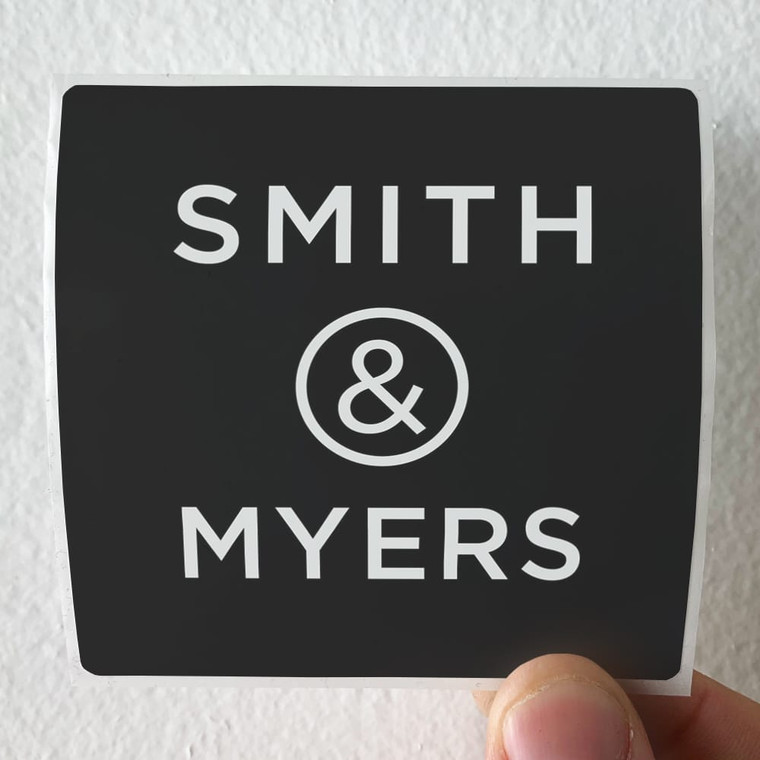 Smith and Myers Acoustic Sessions Pt 2 Album Cover Sticker