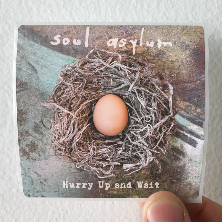 Soul Asylum Hurry Up And Wait Album Cover Sticker
