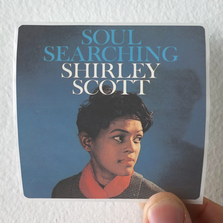 Shirley Scott Soul Searching Album Cover Sticker