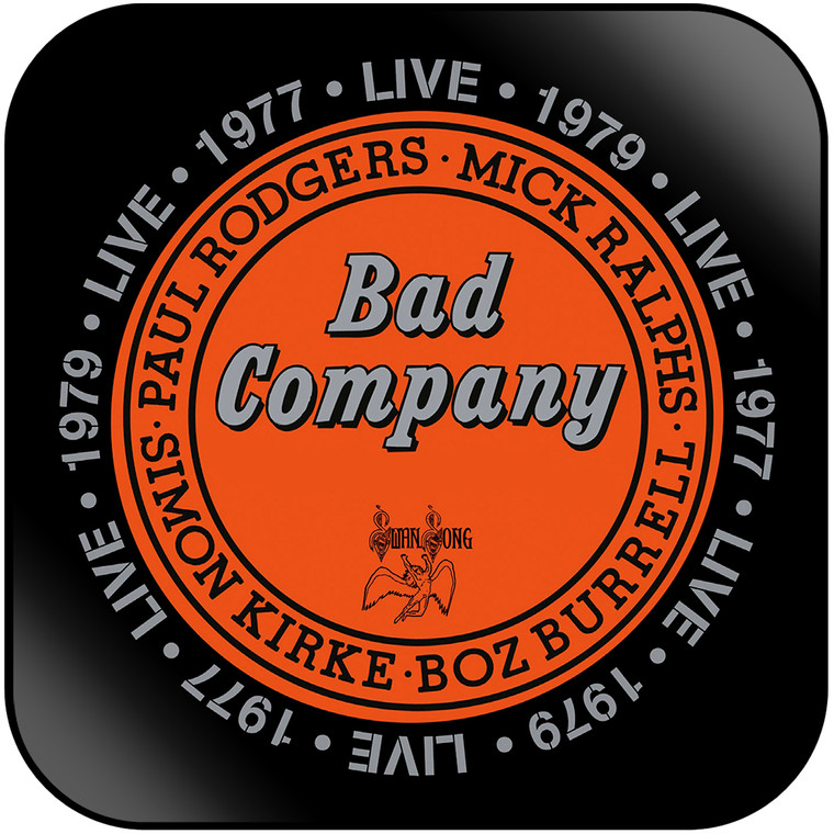Bad Company Live At Wembley Album Cover Sticker Album Cover Sticker