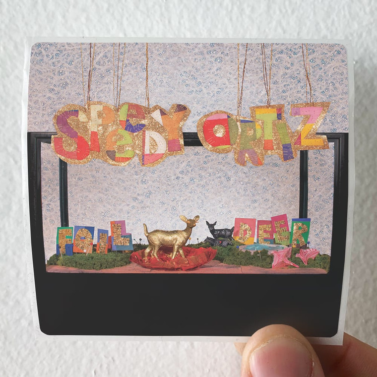 Speedy Ortiz Foil Deer Album Cover Sticker