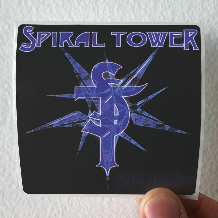 Spiral Tower Mindkiller Album Cover Sticker