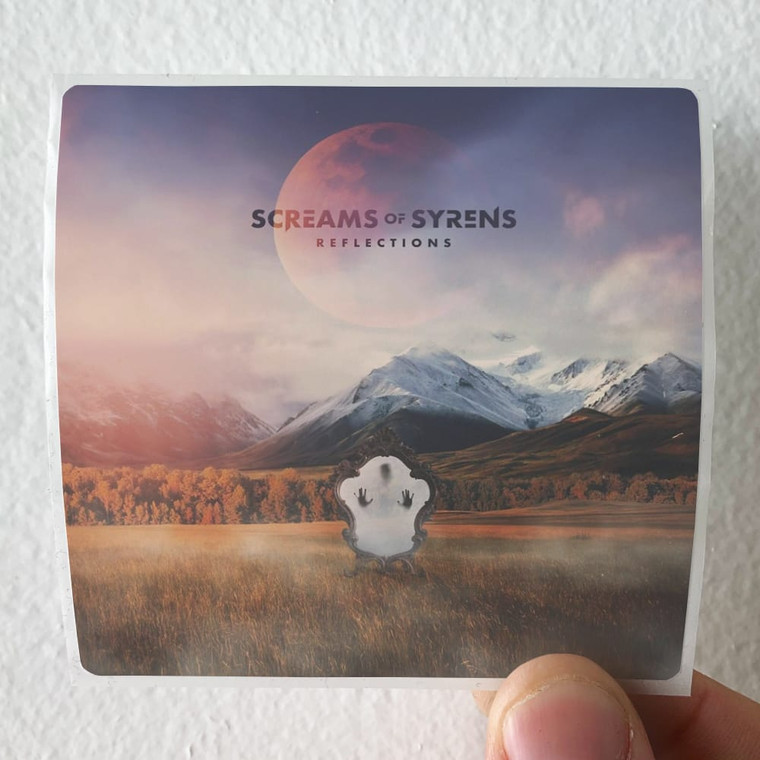 Screams of Syrens Reflections Album Cover Sticker