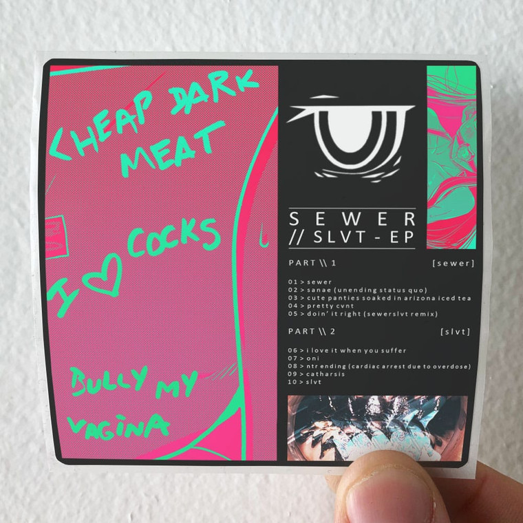 Sewerslvt Sewerslvt 1 Album Cover Sticker