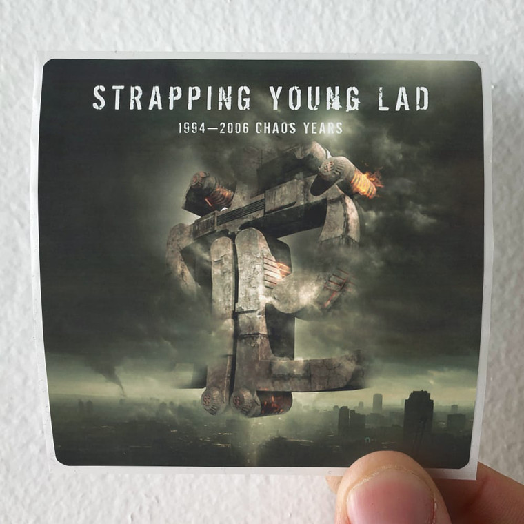 Strapping Young Lad 1994 2006 Chaos Years Album Cover Sticker