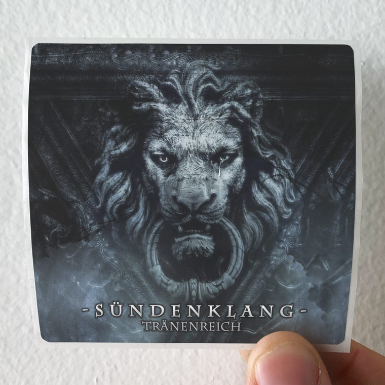 Sundenklang Trnenreich Album Cover Sticker
