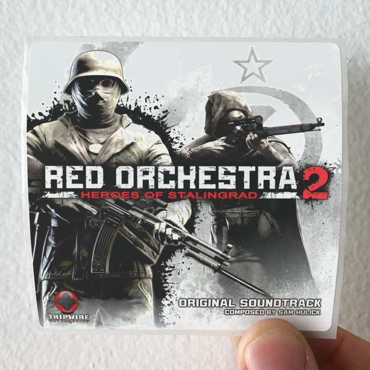 Sam Hulick Red Orchestra 2 Heroes Of Stalingrad Album Cover Sticker
