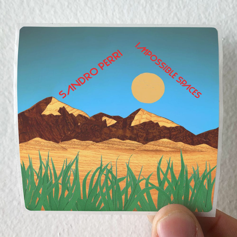 Sandro Perri Impossible Spaces Album Cover Sticker