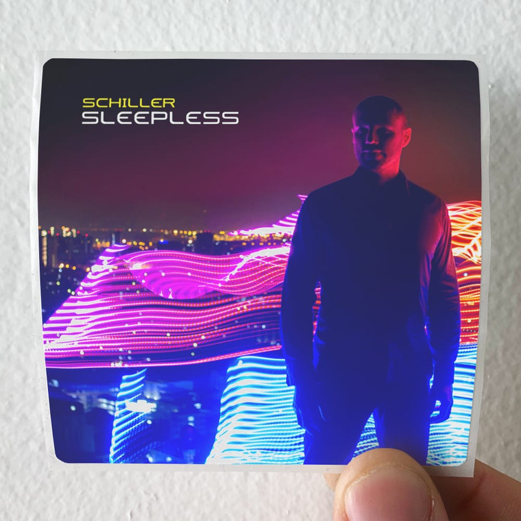 Schiller Sleepless Album Cover Sticker