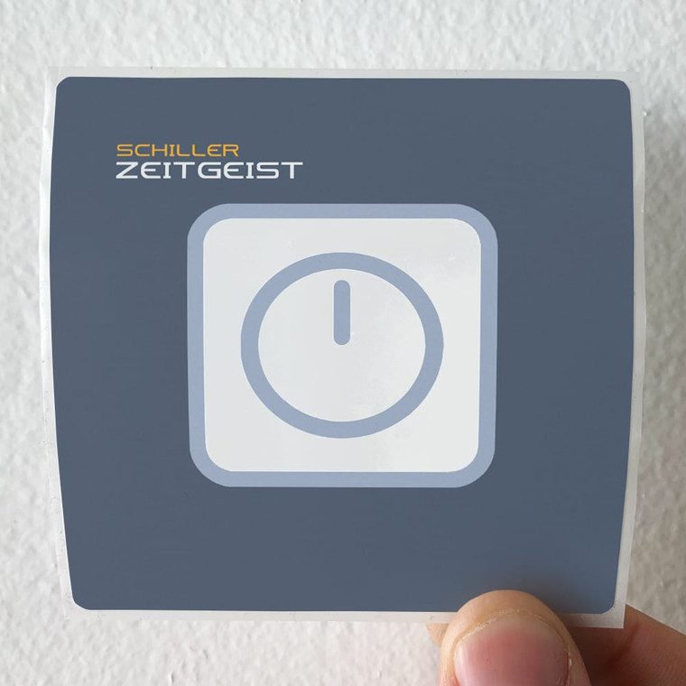 Schiller Zeitgeist Album Cover Sticker