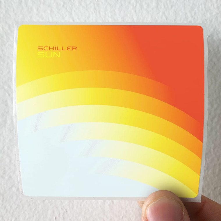 Schiller Sun 2 Album Cover Sticker