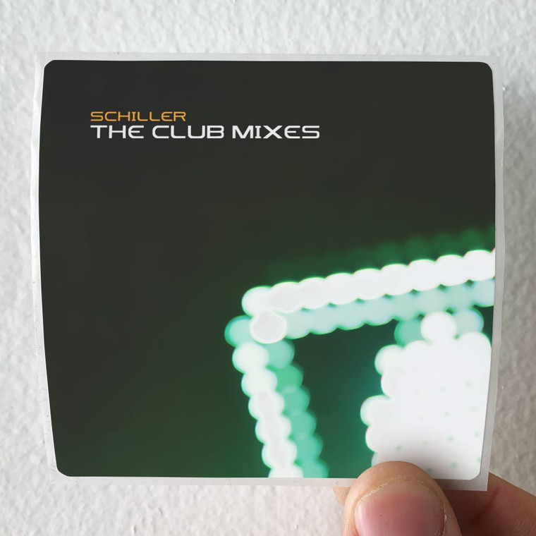 Schiller The Club Mixes Album Cover Sticker