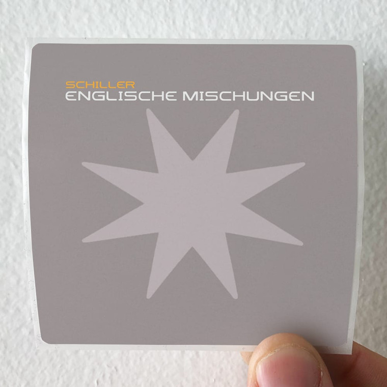 Schiller Englische Mischungen Album Cover Sticker