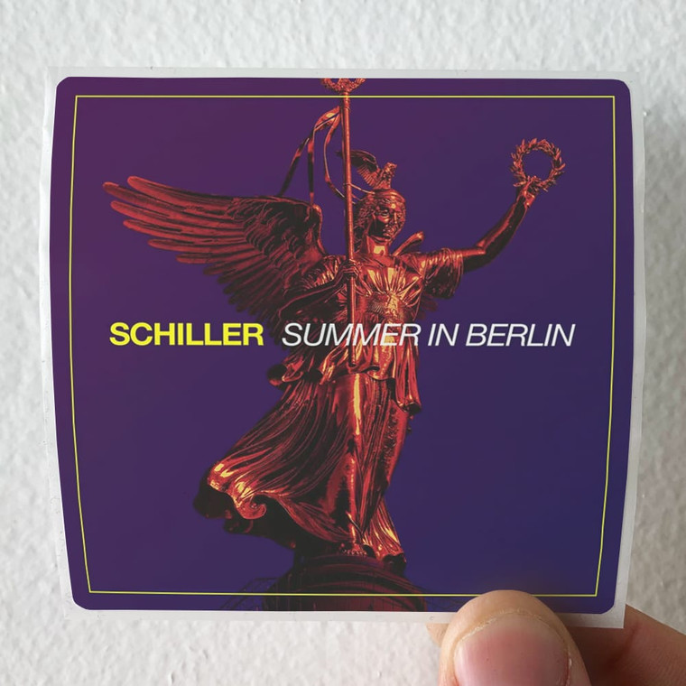 Schiller Summer In Berlin 2 Album Cover Sticker
