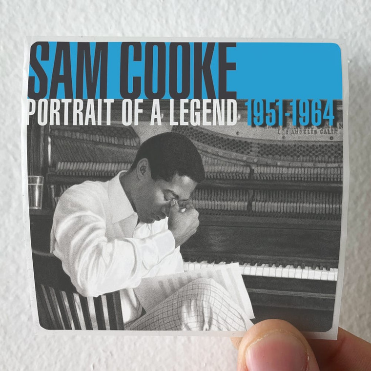 Sam Cooke Portrait Of A Legend 1951 1964 1 Album Cover Sticker