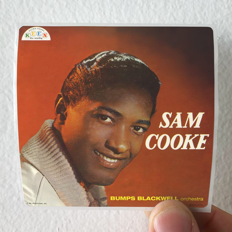 Sam Cooke Sam Cooke 2 Album Cover Sticker