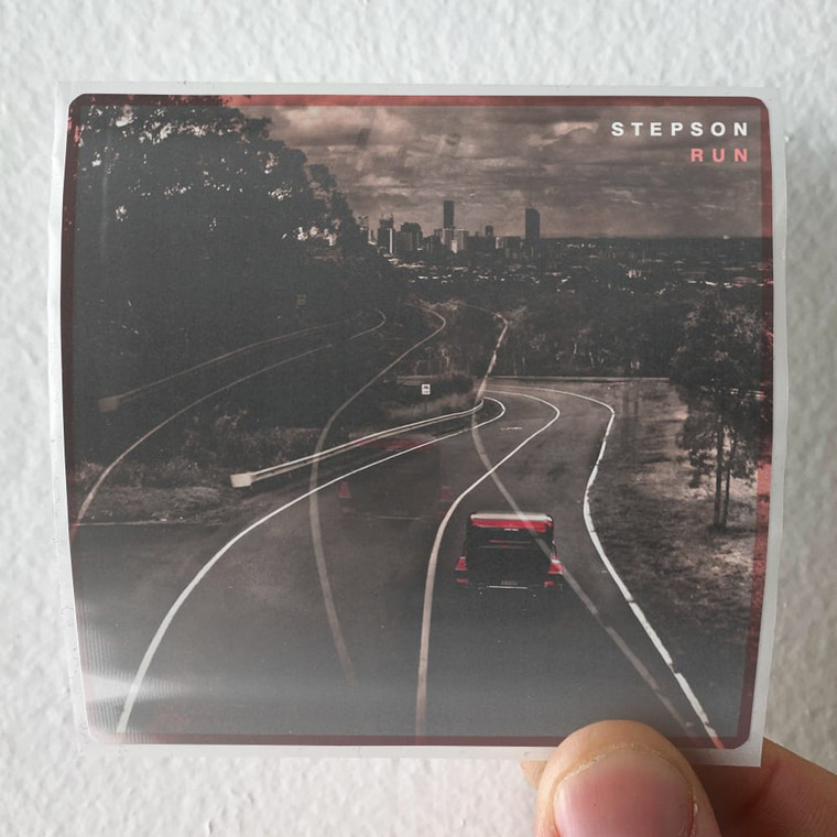 Stepson Run Album Cover Sticker