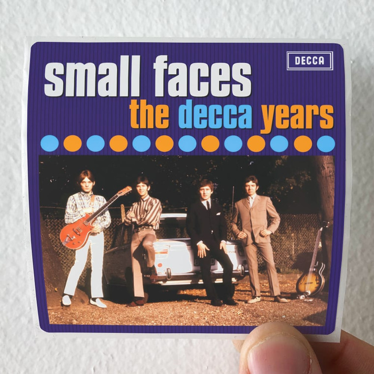 Small Faces The Decca Years 19651967 Album Cover Sticker
