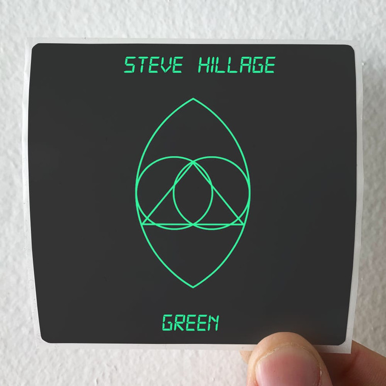 Steve Hillage Green Album Cover Sticker