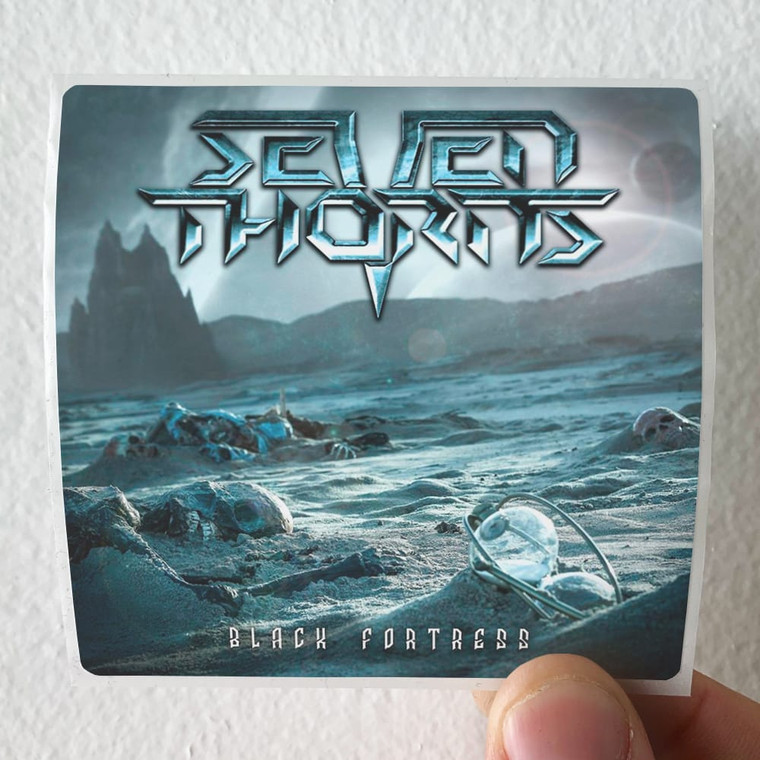 Seven Thorns Black Fortress Album Cover Sticker