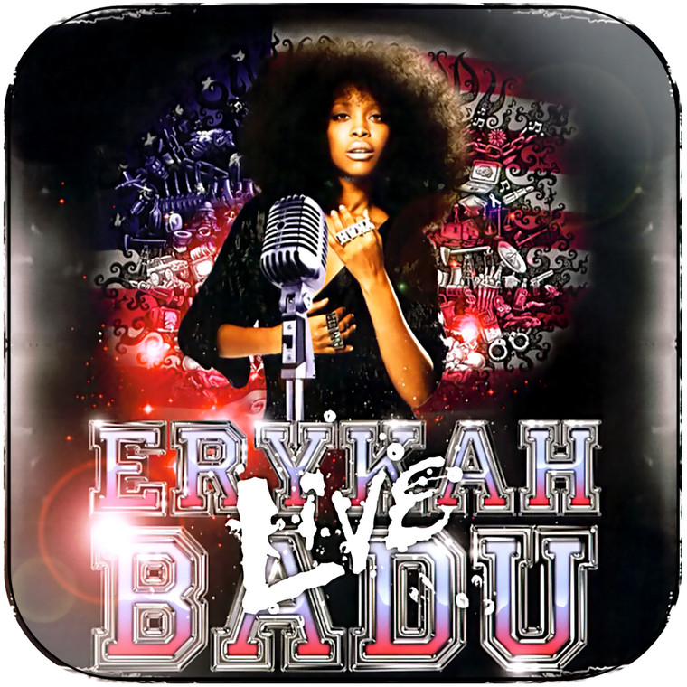Erykah Badu Mamas Gun Album Cover Sticker Album Cover Sticker