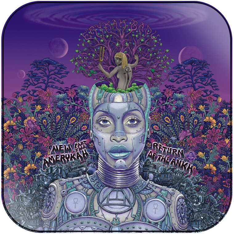 Erykah Badu On On Album Cover Sticker Album Cover Sticker