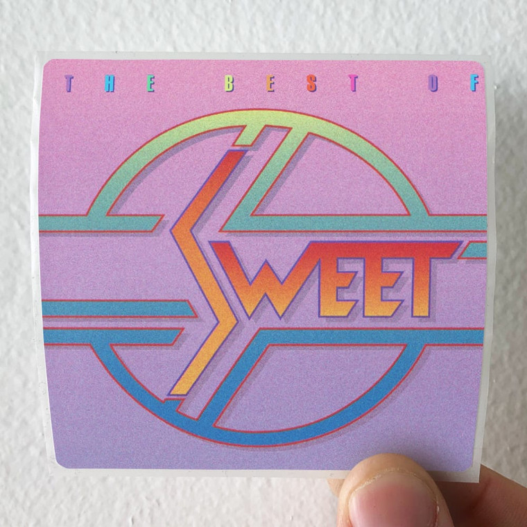 Sweet The Best Of Sweet 1 Album Cover Sticker