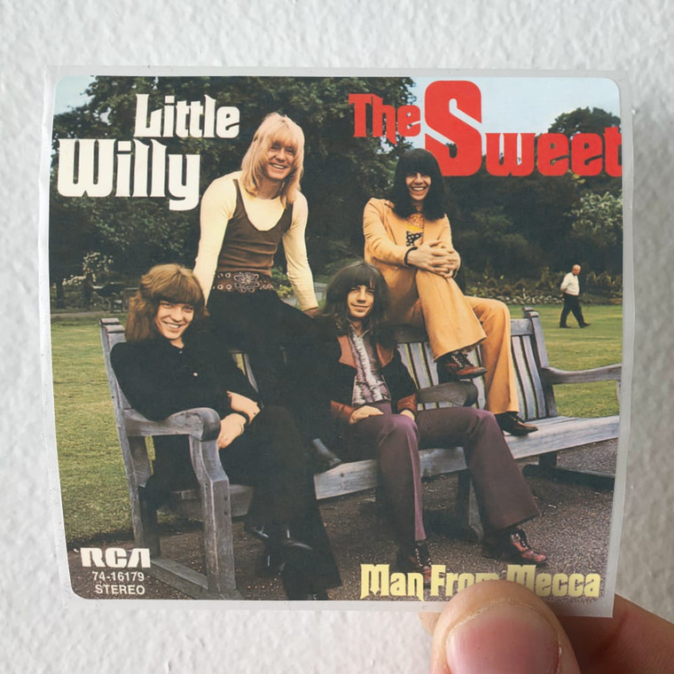 Sweet Little Willy Man From Mecca Album Cover Sticker