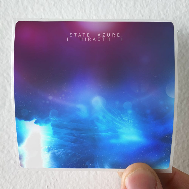 State Azure Hiraeth 5 Album Cover Sticker