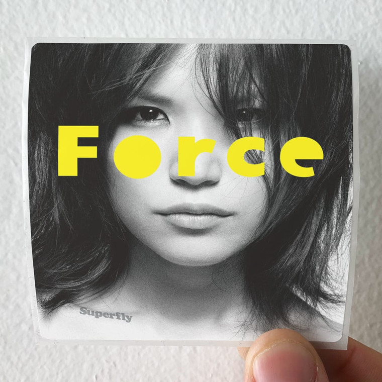 Superfly Force Album Cover Sticker