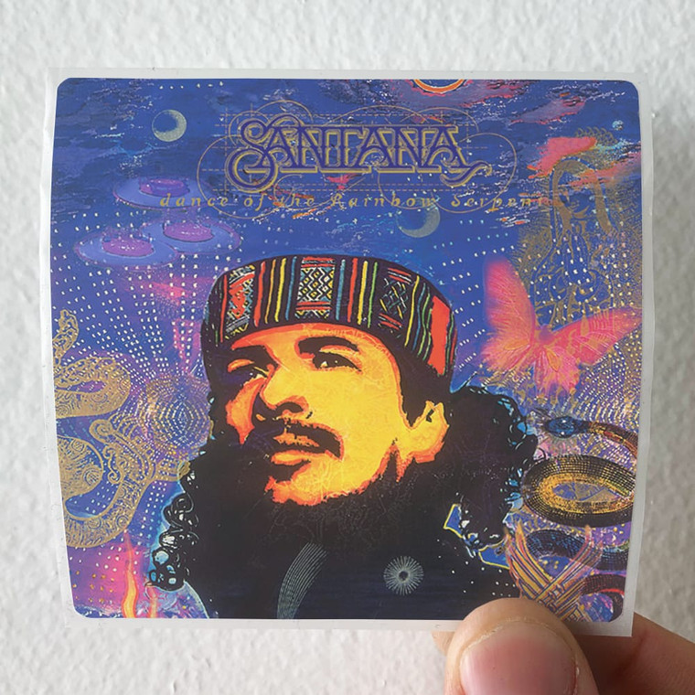 Santana Dance Of The Rainbow Serpent Album Cover Sticker