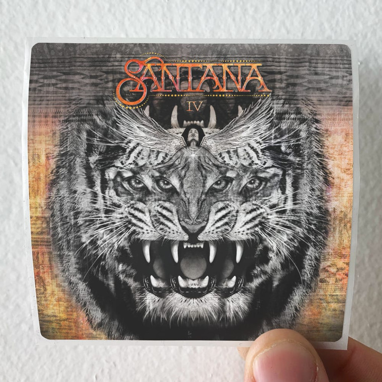 Santana Santana Iv Album Cover Sticker