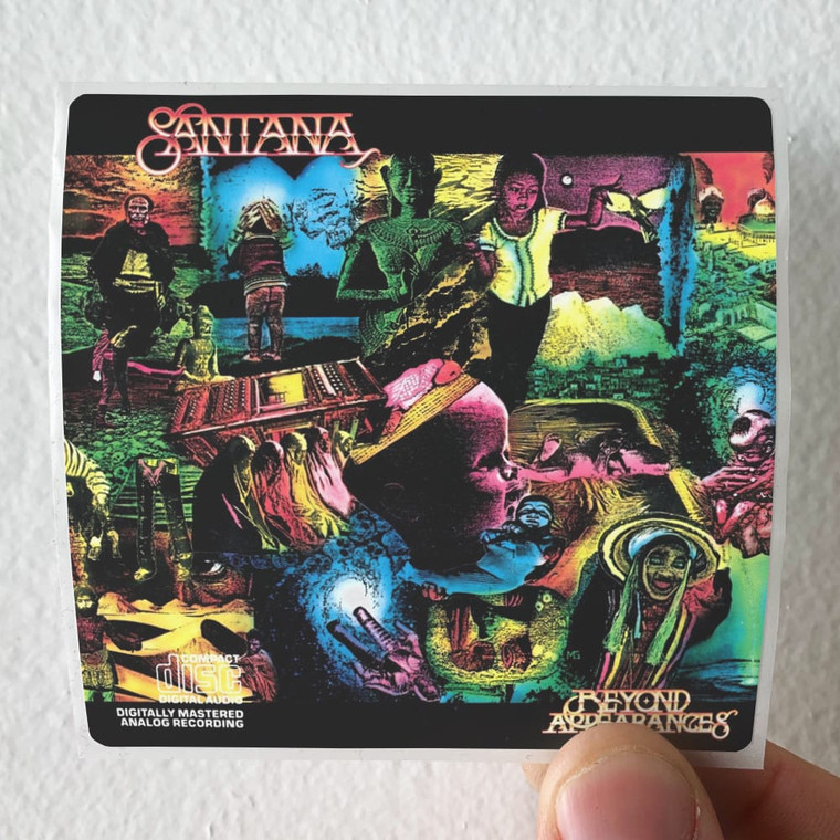 Santana Beyond Appearances 1 Album Cover Sticker