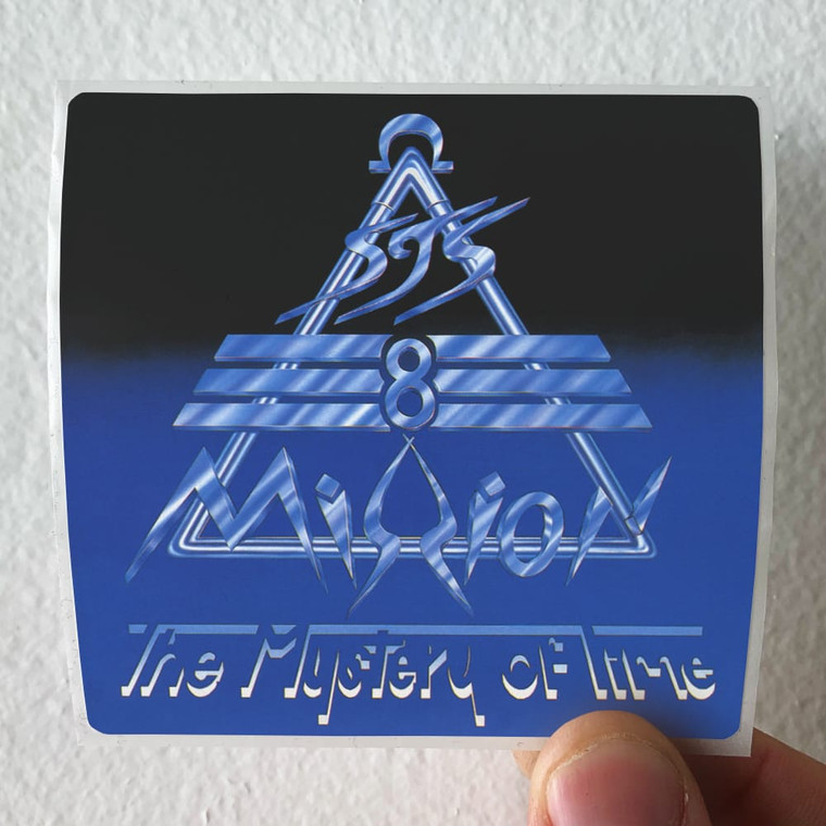 STS 8 Mission The Mystery Of Time Album Cover Sticker