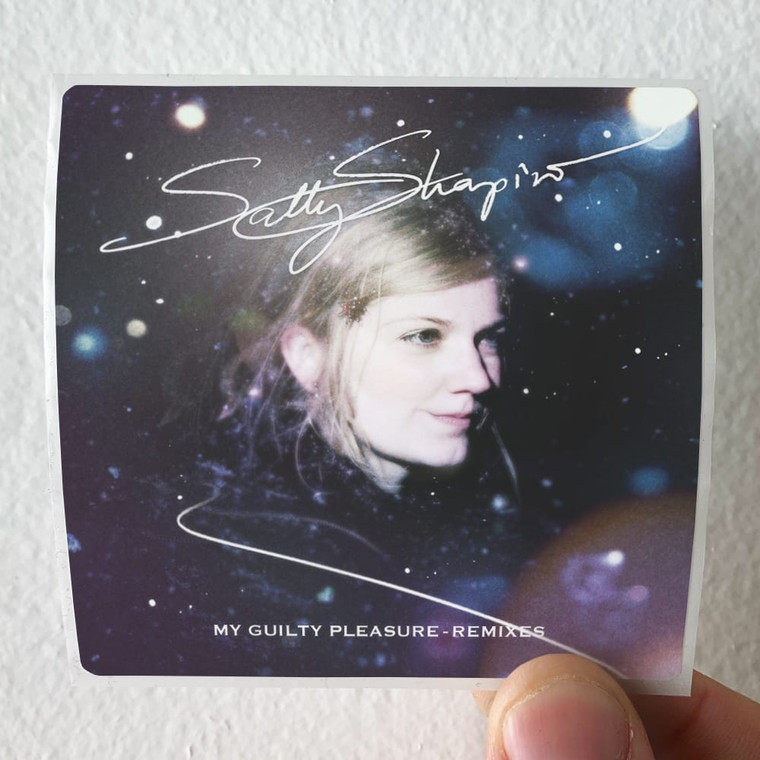 Sally Shapiro My Guilty Pleasure Remixes Album Cover Sticker